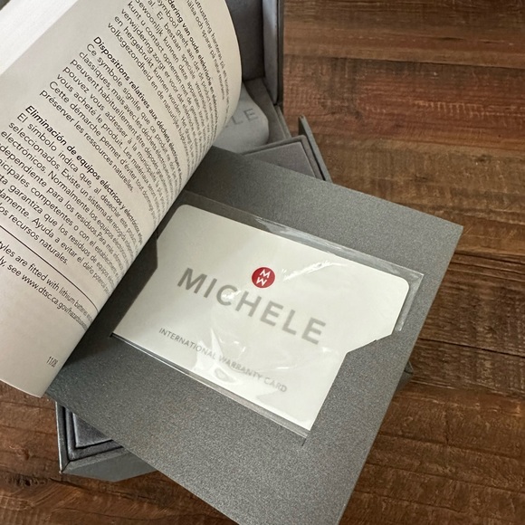 Mini Diamond Michele watch. 100% authentic with box and all paperwork ✨ - Picture 2 of 4